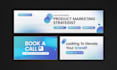 design, a complete linkedin visual kit with banner carousel and post template