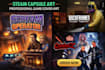create concept art and steam capsule art