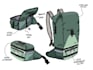 design realistic 3d bag backpack 3d mockups and product renders