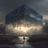 illustrate a surreal landscape or city drawing