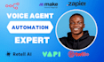 setup vapi ai calling agent gohighlevel n8n ai agent retell ai voice agent