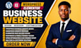 design responsive wordpress elementor website with elementor pro