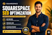 squarespace seo website optimization design  squarespace website redesign cro