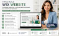 build  redesign wix website cleaning services appointment booking squarespace