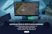 autocad site plan commercial driveway grading plan drawing land development cad