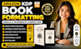 amazon kdp book formatting for kindle and paperback