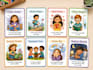 create cute printable kids affirmation cards design