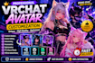 vrchat avatar furry avatar anime editing vtuber thumbnail avatar services