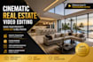 edit cinematic real estate videos