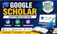 increase google scholar citation with researchgate, high indexed journals