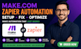 setup make com zapier automation fix make com scenario made com make automation