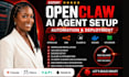 setup openclaw ai agent with docker and vps
