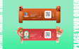 design promotion card, gift card, voucher and invitation