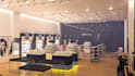 recreate 3d modern retail store,streetwear interior,clothing showroom,cgi render