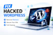remove malware , fix hacked website and secure it
