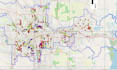 create web gis map, arcgis qgis geospatial visualization, cartography 3d terrain