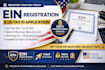provide fast ein registration