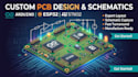 create arduino, esp32, stm32 pcb design and schematics