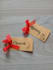 custom hand lettered calligraphy name tags