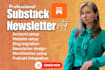 substack newsletter substack setup substack post substack promotion beehiiv page
