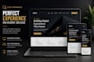 a wordpress elementor website with lead automation
