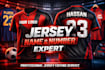 do professional jersey name numbering and customization