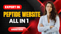 create modern research peptide ecommerce store in wordpress