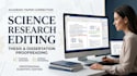 edit and proofread science research papers and thesis
