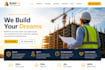 build a modern construction and property development website