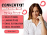 setup convertkit newsletter kit landing page email sequence kit expert