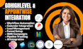 setup gohighlevel appointwise integration zapier assistable ai superchat woztell