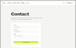 create a clean polished website