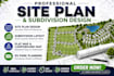 render site plan, subdivision, plat map, campground and rv park design