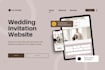 make a wedding invitation website