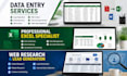 do professional virtual assistant, data entry, web research and copy paste tasks