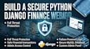 build a secure python django finance web app