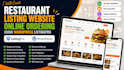 create restaurant listing website online ordering using wordpress listingpro