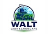 create a professional lawn mowing logo design