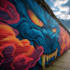draw any graffiti mural wall art or banner