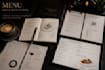 develop a professional restaurant menu