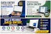 do fast data entry , typing and assignment work