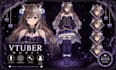 do professional live2d vtuber model design and 2d vtuber model rigging