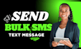 create bulk SMS and text message marketing campaigns