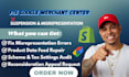 fix google merchant center suspension, misrepresentation and gmc feed