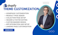 custom shopify work shopify theme customization shopify landing page