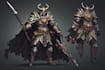 make a fantasy dnd party charecter art
