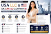 create your USA llc and UK limited company registration servicenon resident llc