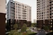 overhaul 3d multifunctional compound,residential complex,urban greenery,d5render