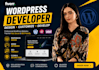 design a modern responsive wordpress website, redesign wordpress