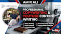 expert copywriting and youtube content writing